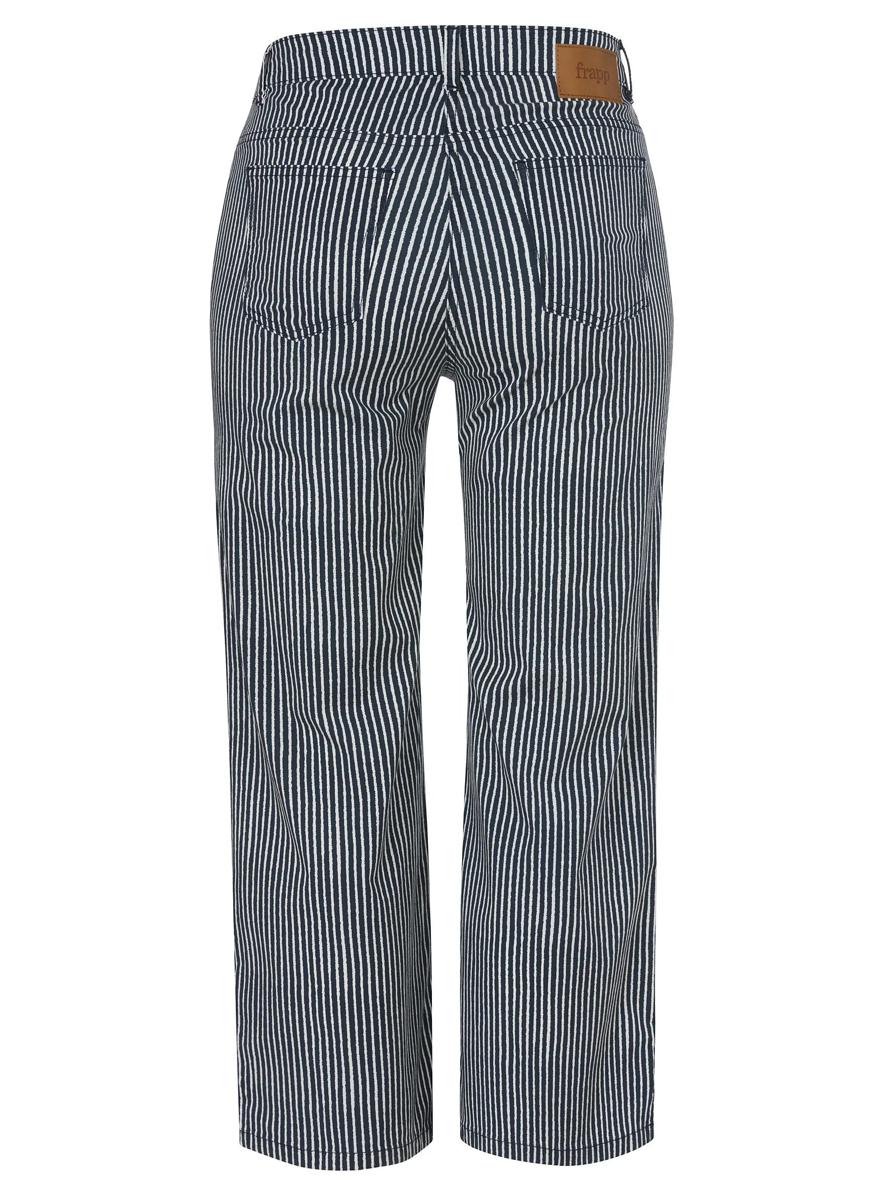 Hose gestreift Wide Leg