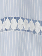 Bluse gestreift aus Baumwollmix