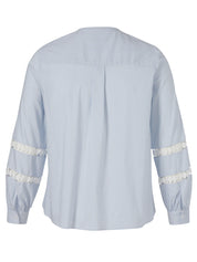 Bluse gestreift aus Baumwollmix