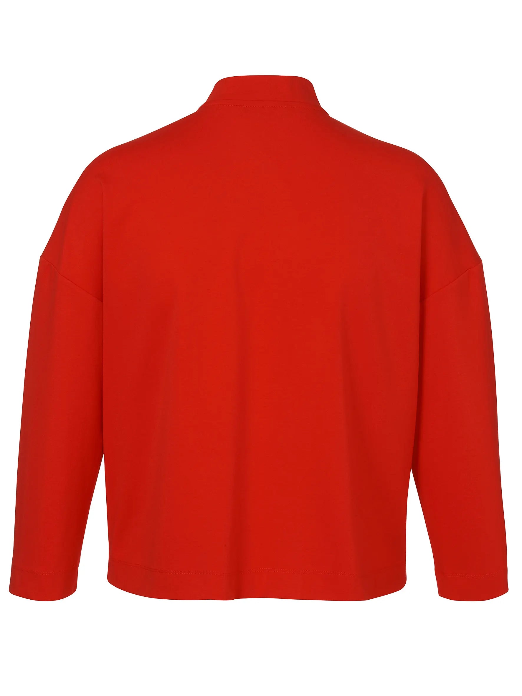 Jacke mit Stehkragen aus Viskosemix