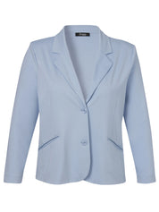 Blazer-Jacke aus Viskosemix