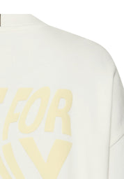 Sweatshirt mit Backprint