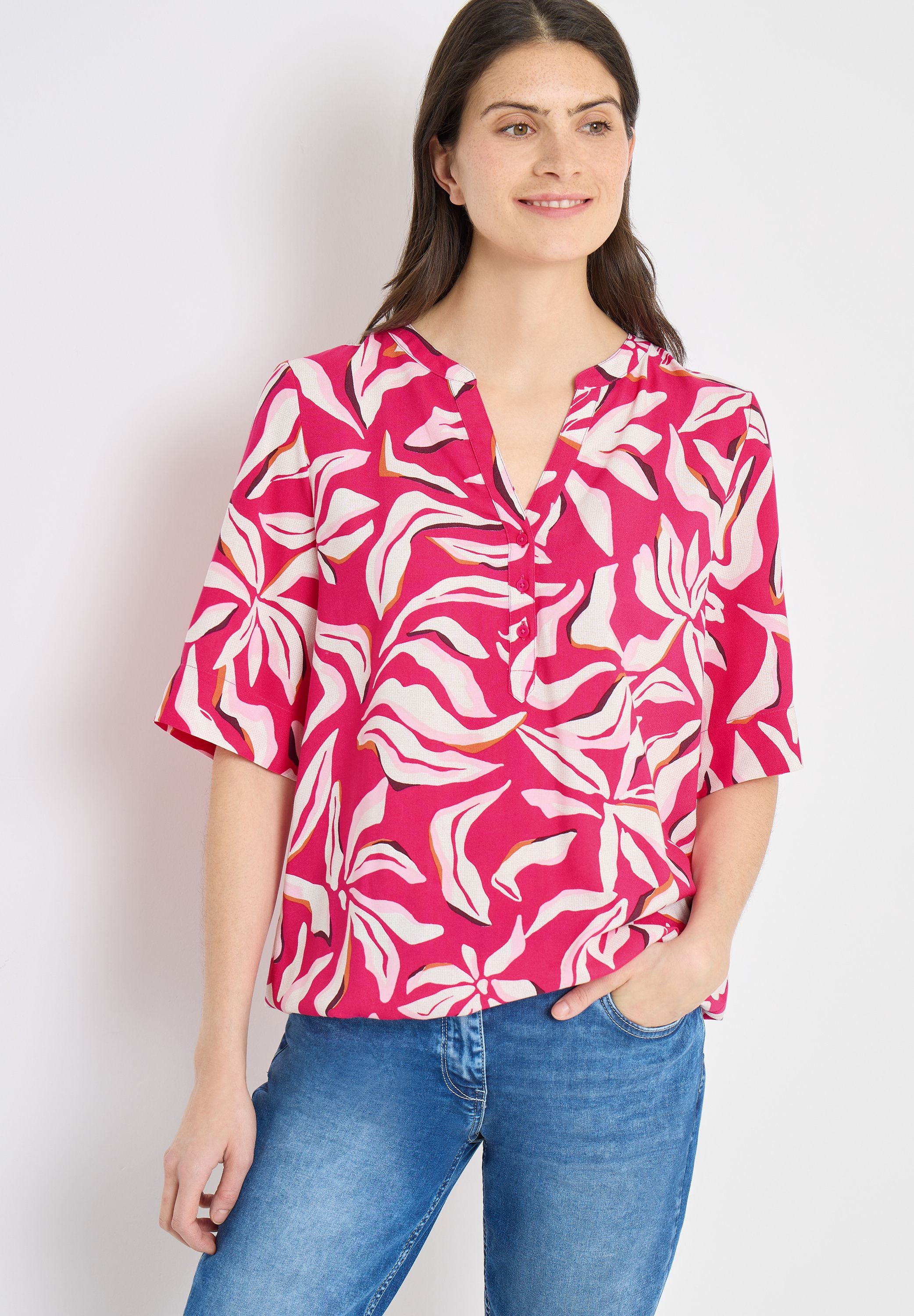 Bluse Relaxed Fit aus Viskose