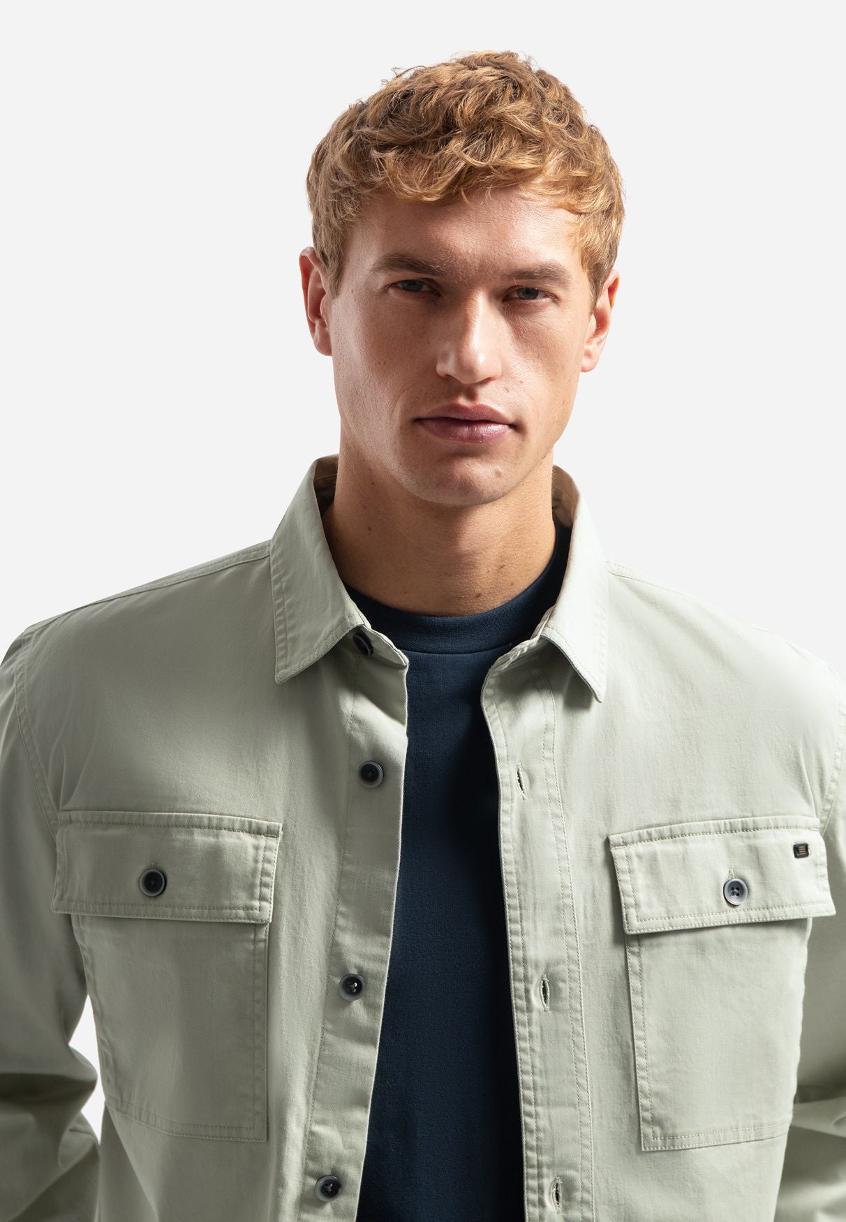 Overshirt aus Baumwolle