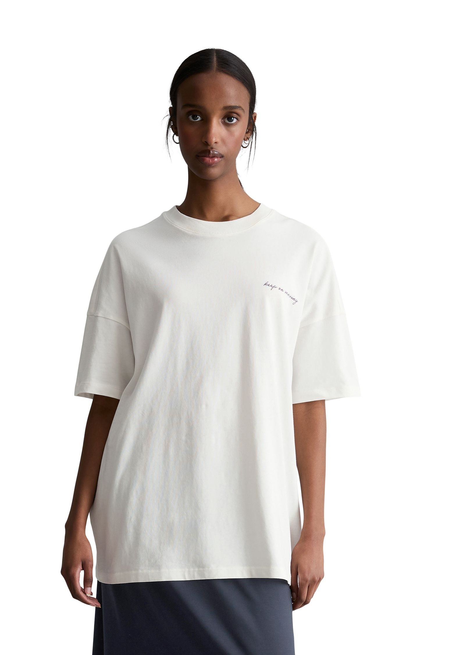 T-Shirt oversized aus Baumwolle