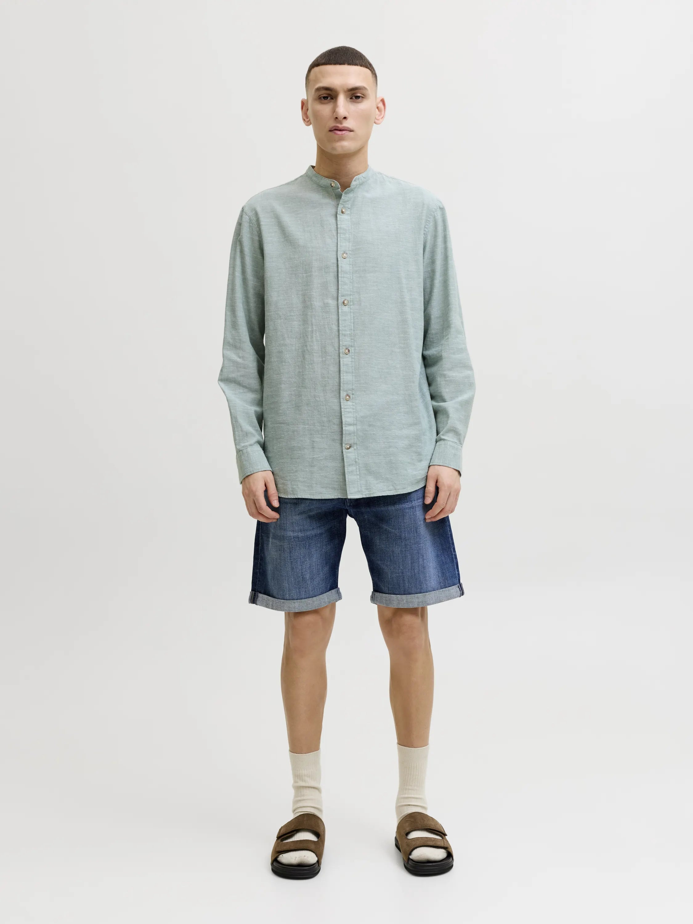 Leinenhemd Regular Fit