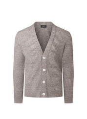 Strickcardigan aus Baumwollmix