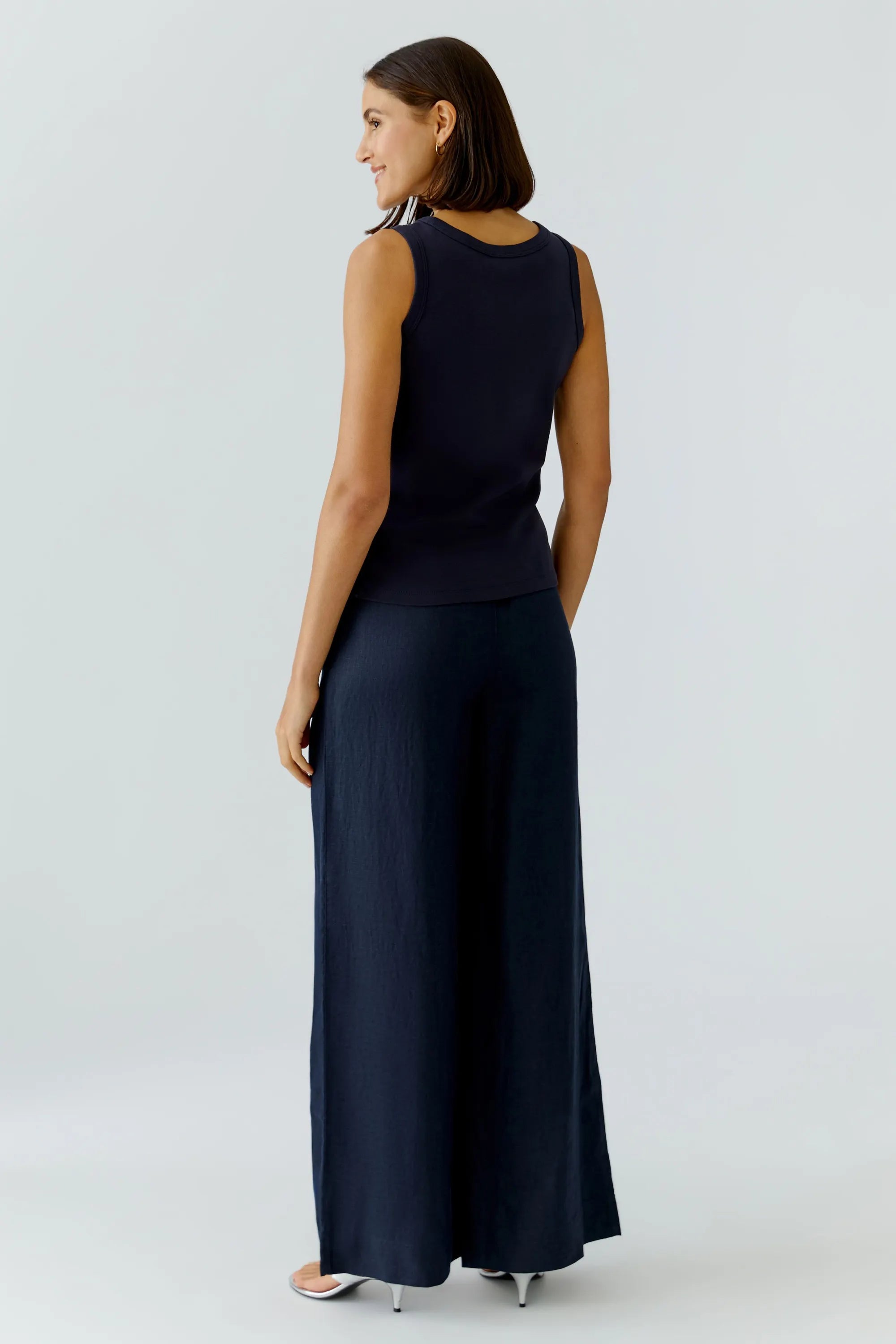 Top Regular Fit aus Baumwolle