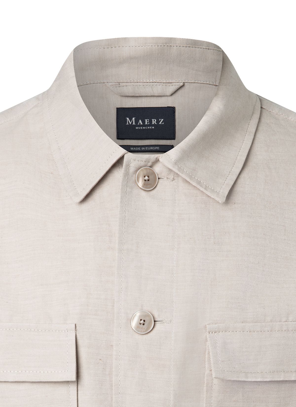 Overshirt aus Bio-Baumwollmix