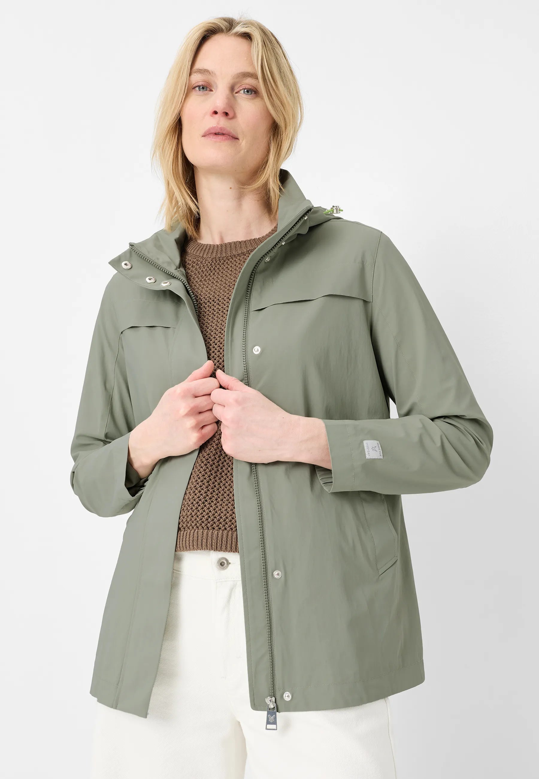 Regenjacke mit Kapuze