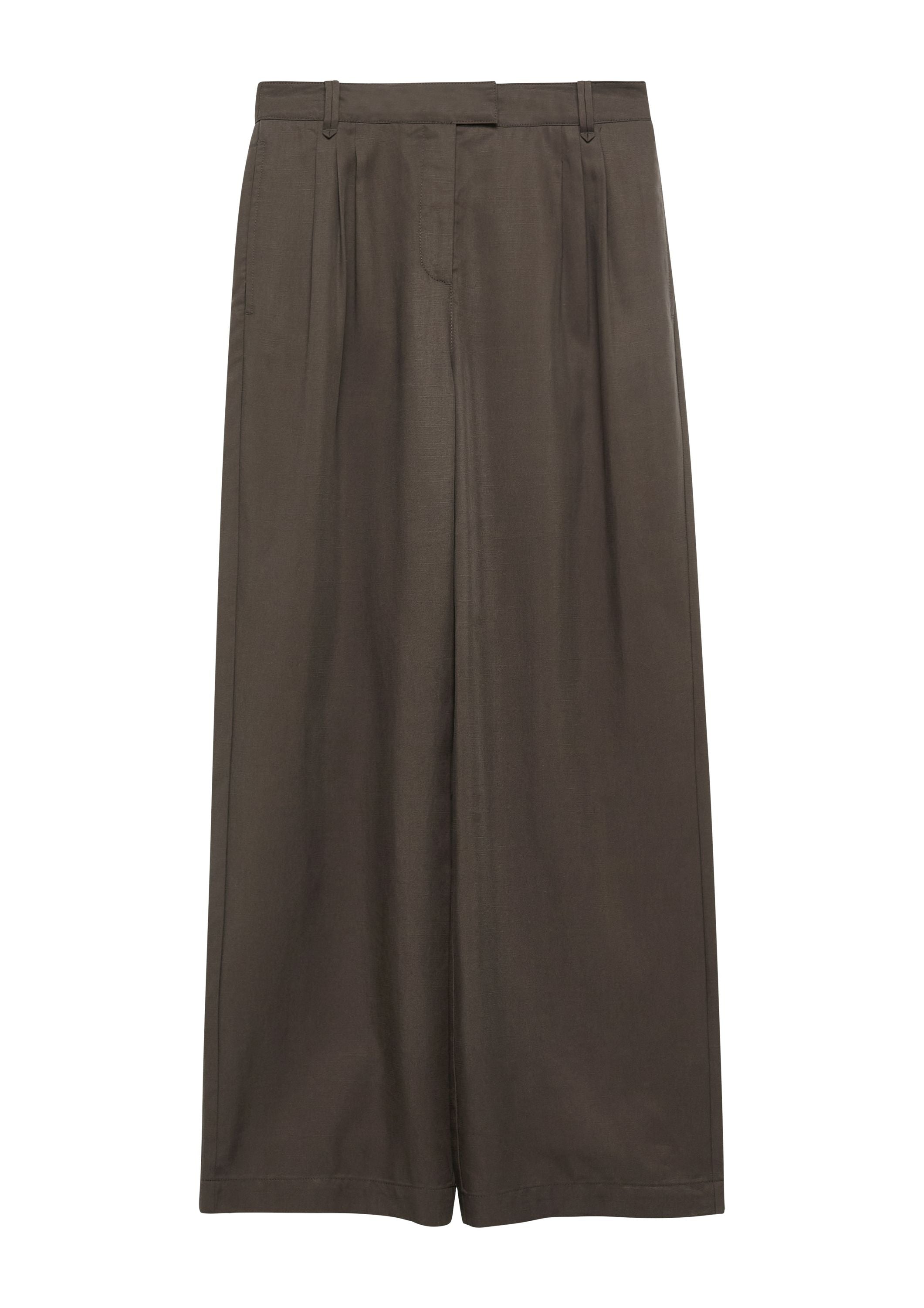 Stoffhose Wide Leg