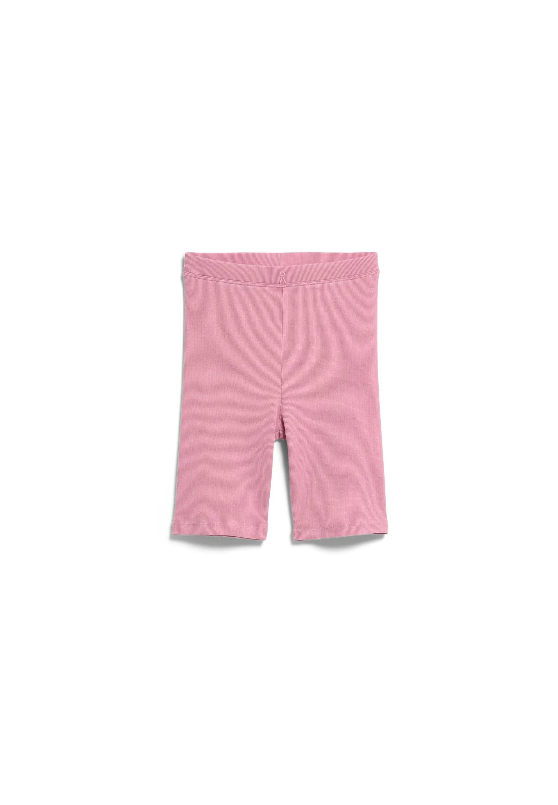 Shorts aus Rippstrick