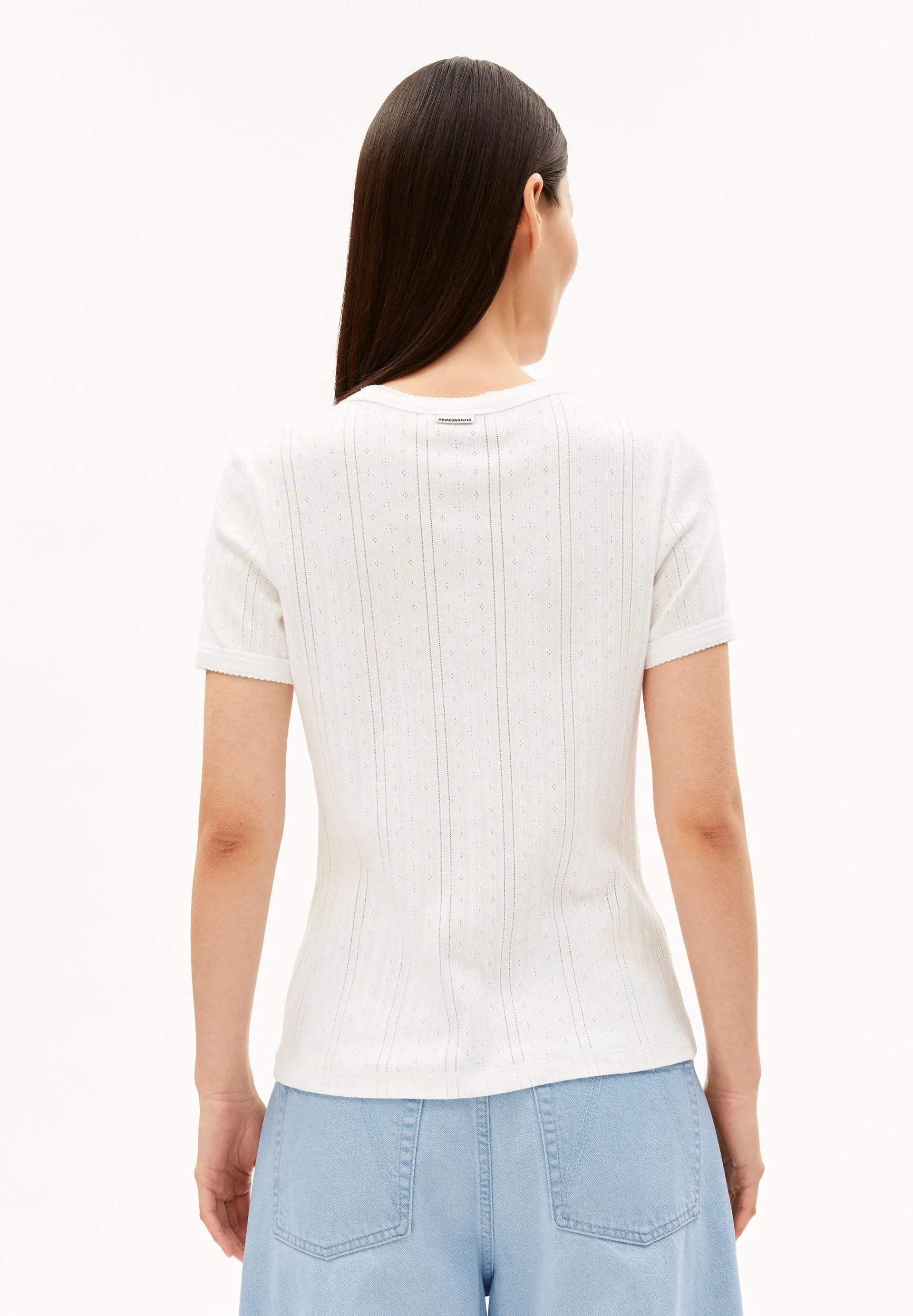 T-Shirt POINTELLE aus Bio-Baumwolle