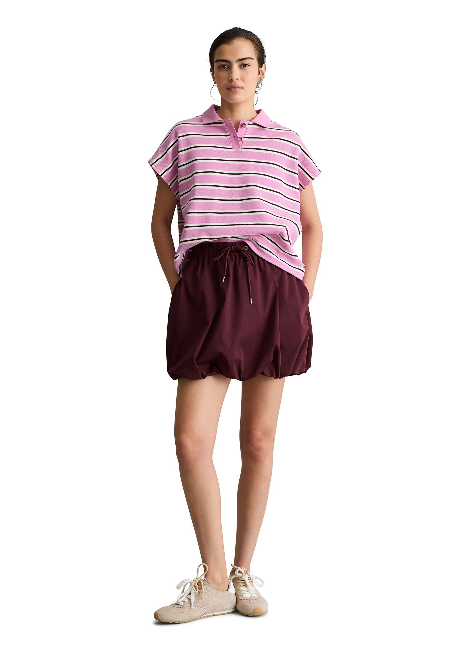 Poloshirt gestreift Relaxed Fit