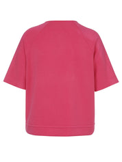 Sweatshirtjacke aus Viskosemix