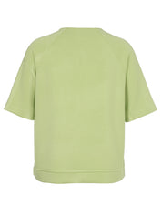 Sweatshirtjacke aus Viskosemix