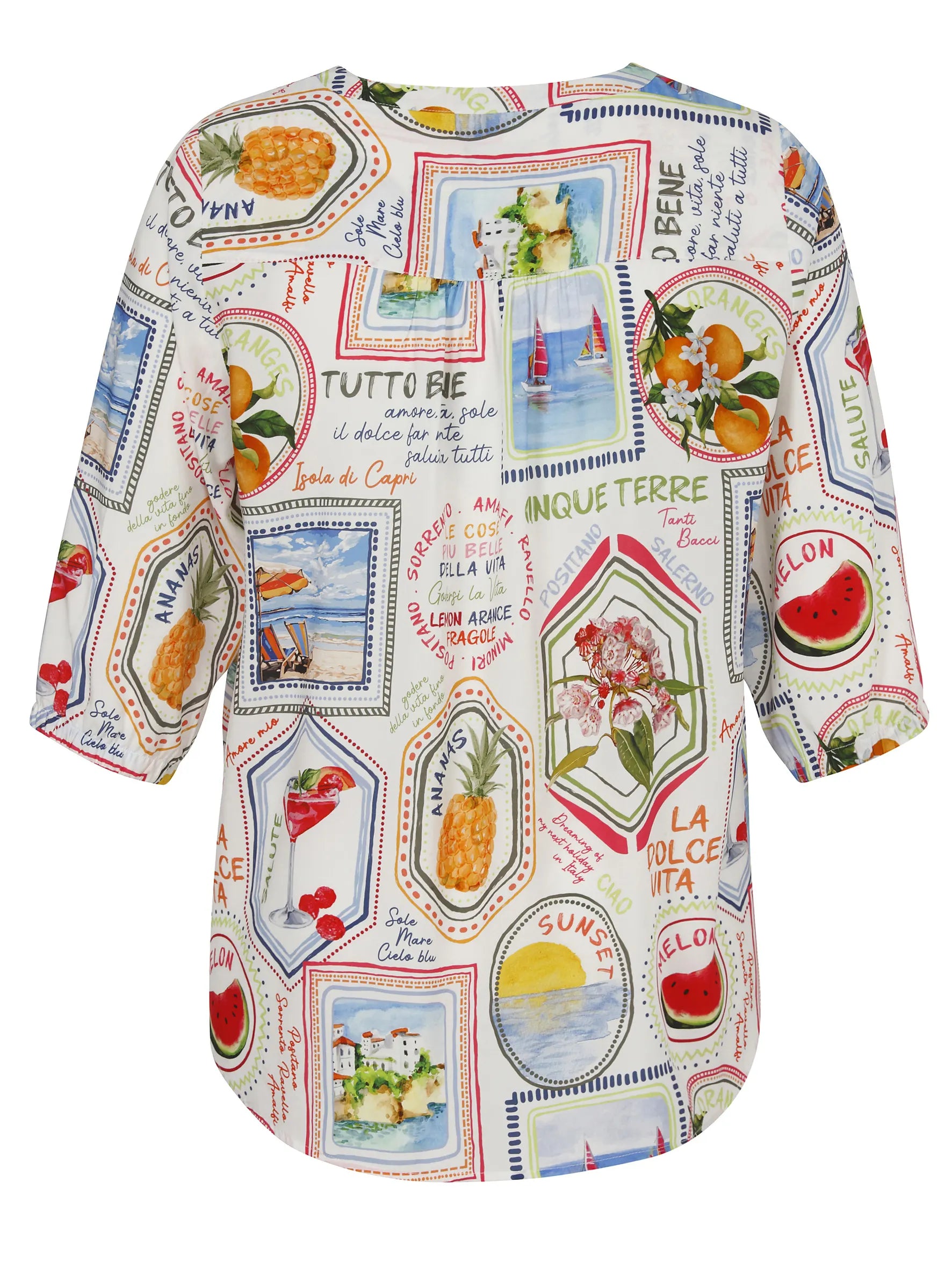 Bluse aus Viskose