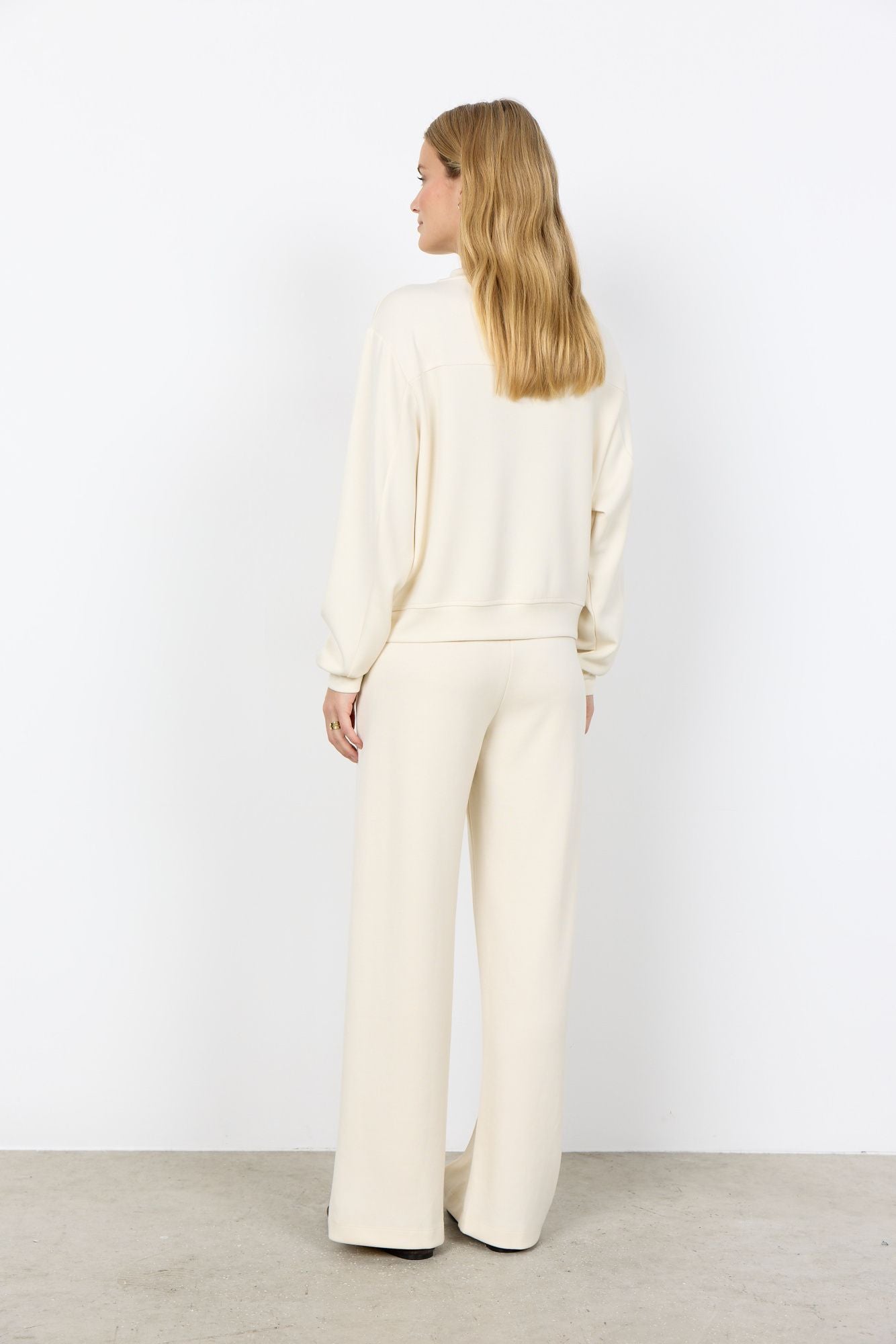 Sweatshirtjacke aus Modalmix