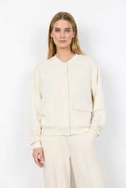 Sweatshirtjacke aus Modalmix