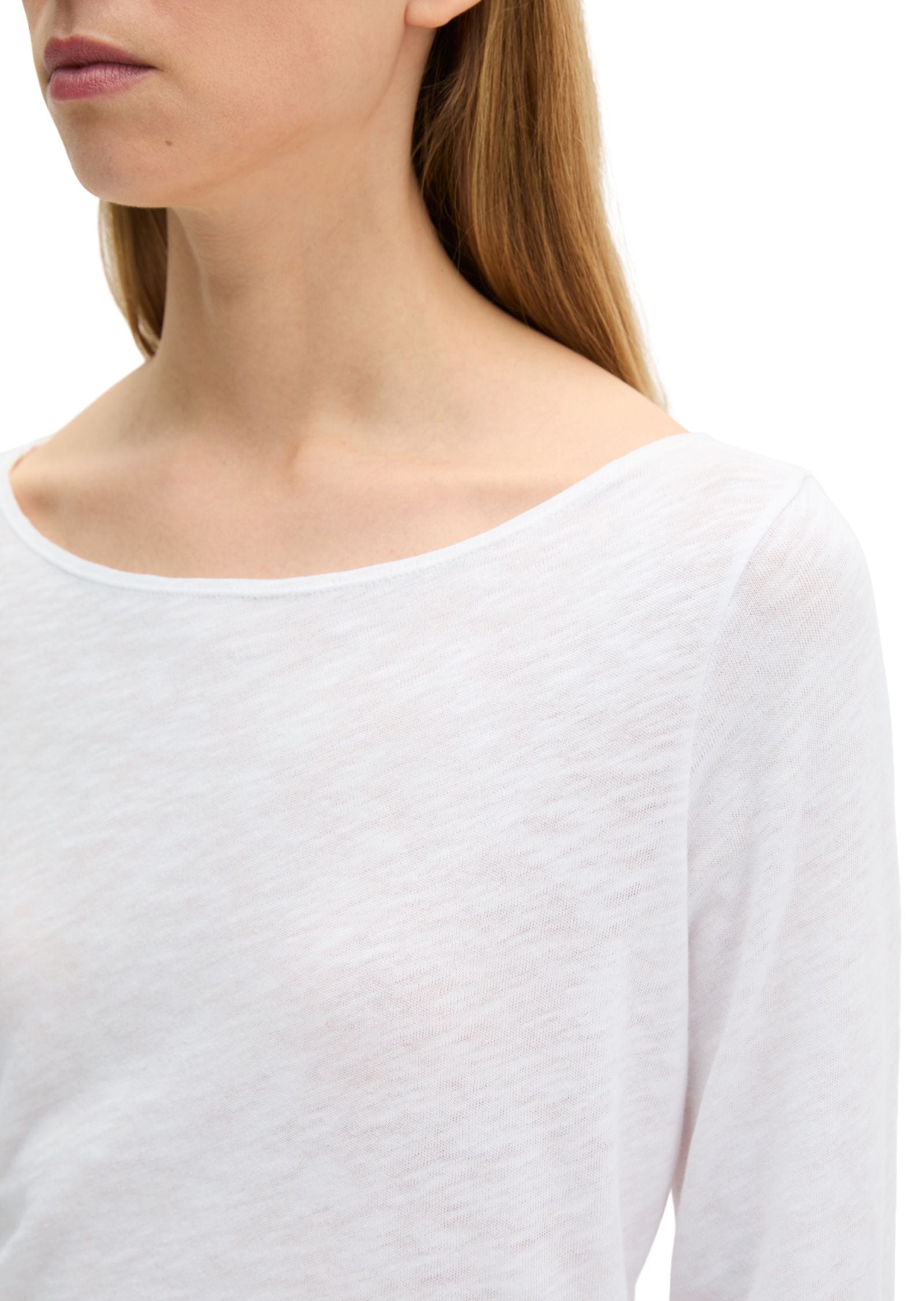 Langarmshirt aus Baumwolle
