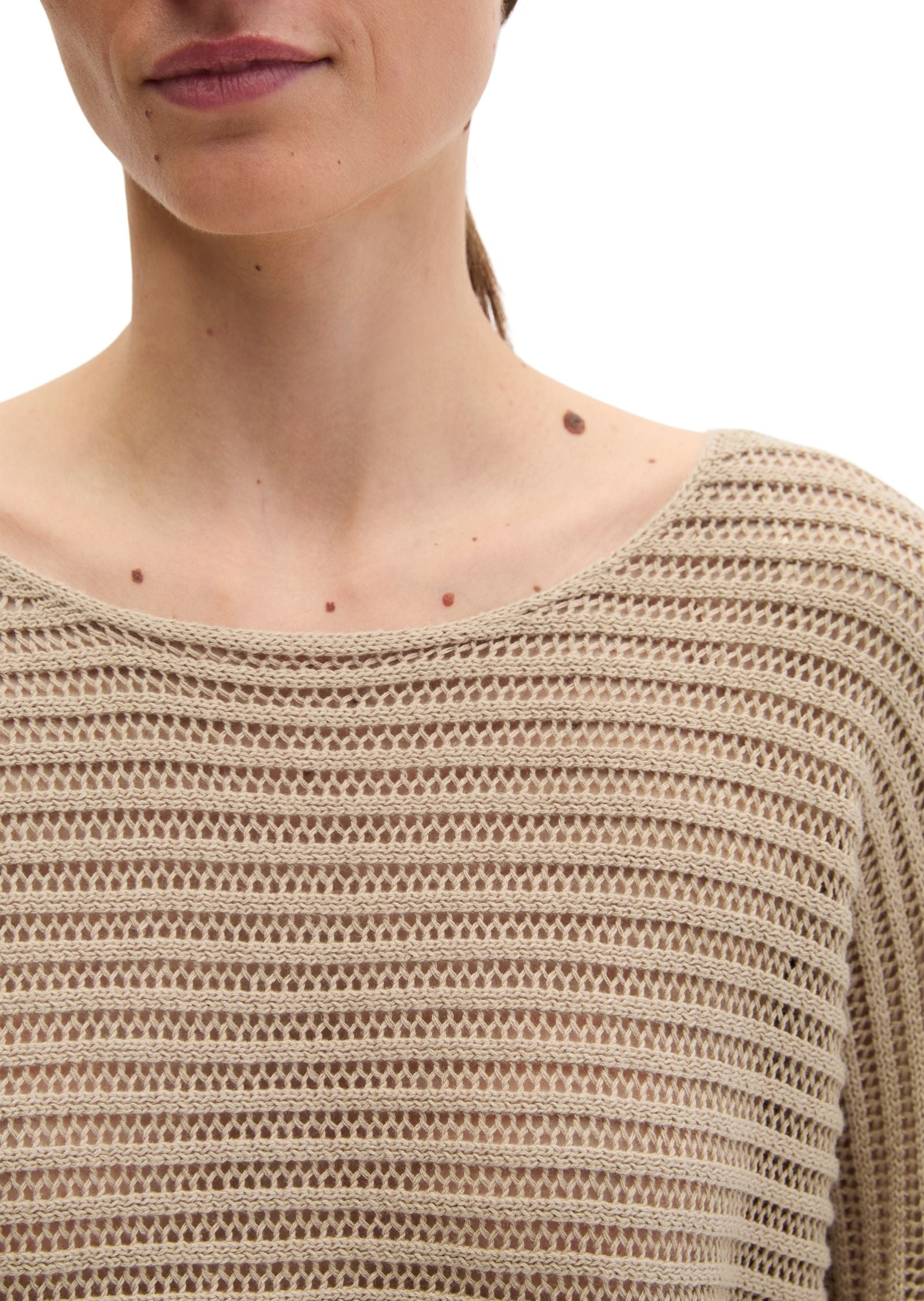 Ajour-Strickpullover Relaxed Fit