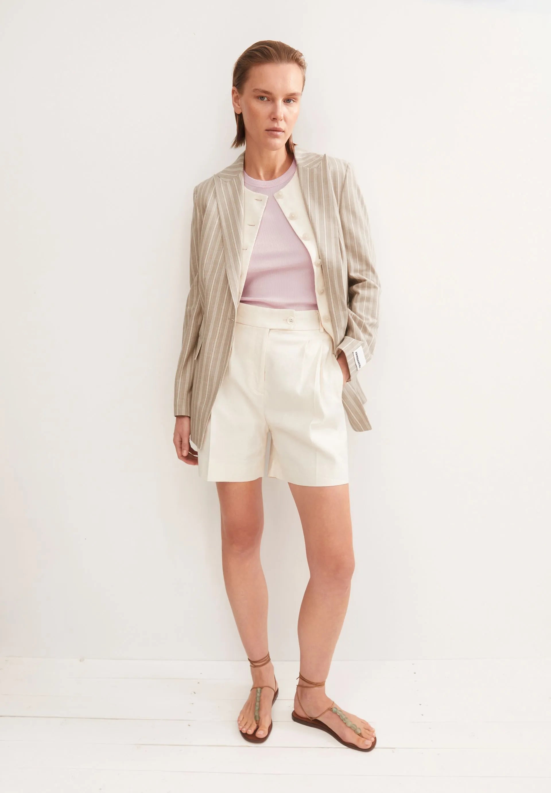 Shorts LINEN BLEND KAAYUA Wide Leg