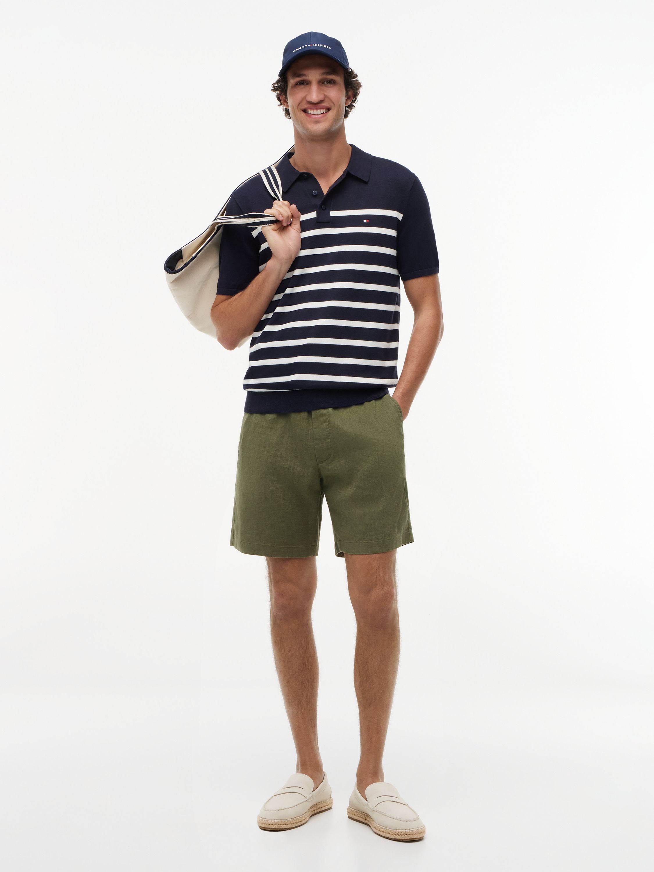 Leinenshorts Regular Fit