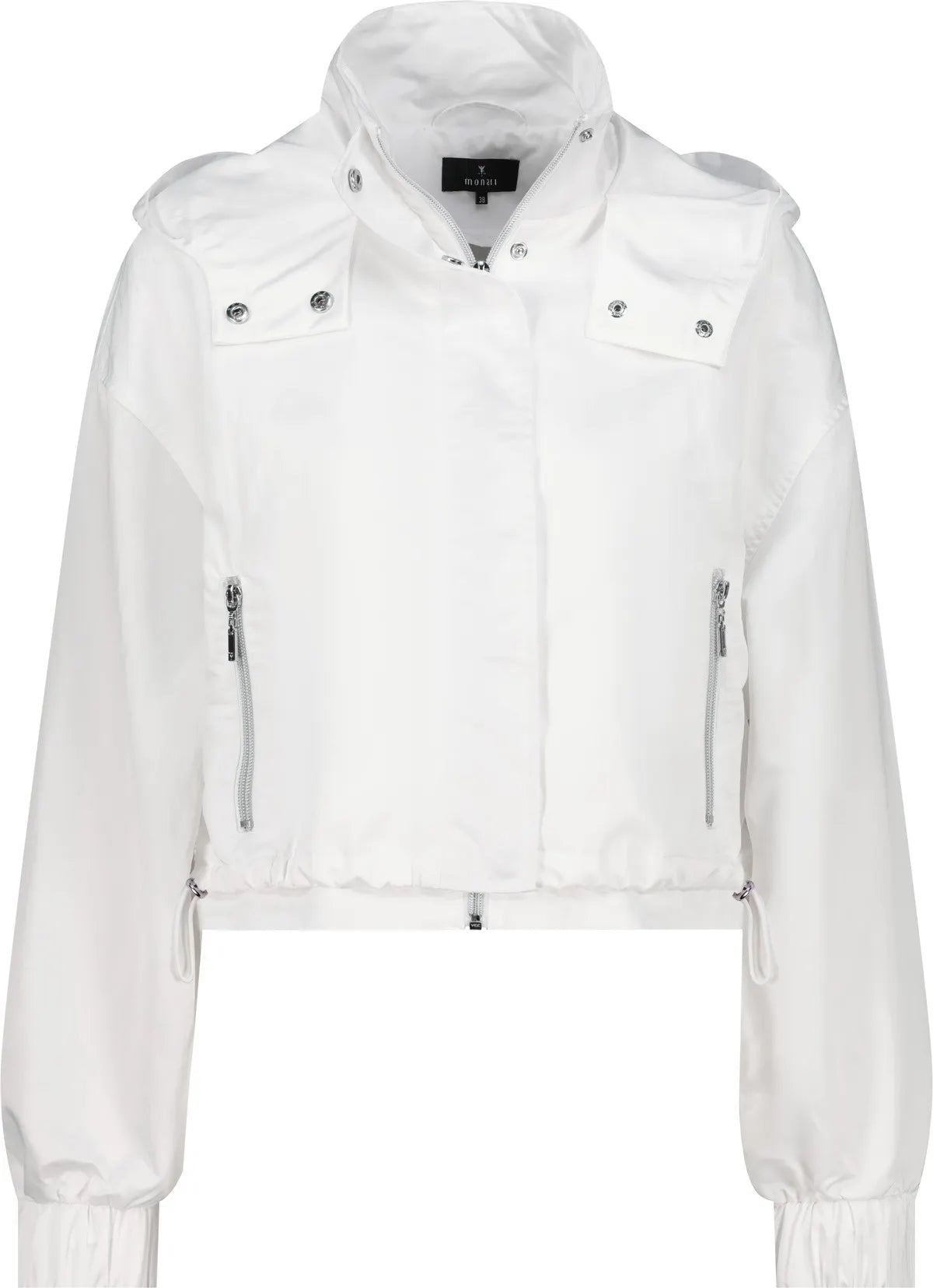 Nylon-Jacke mit Kapuze