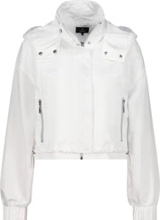 Nylon-Jacke mit Kapuze