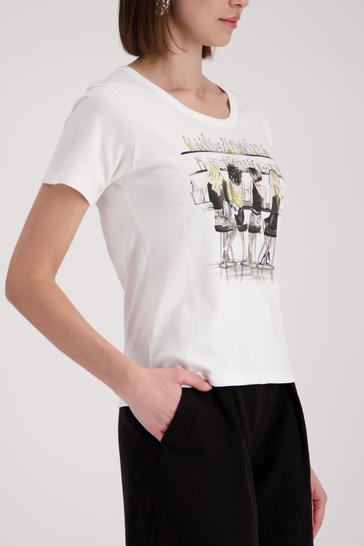 T-Shirt aus Baumwolle