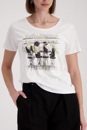 T-Shirt aus Baumwolle