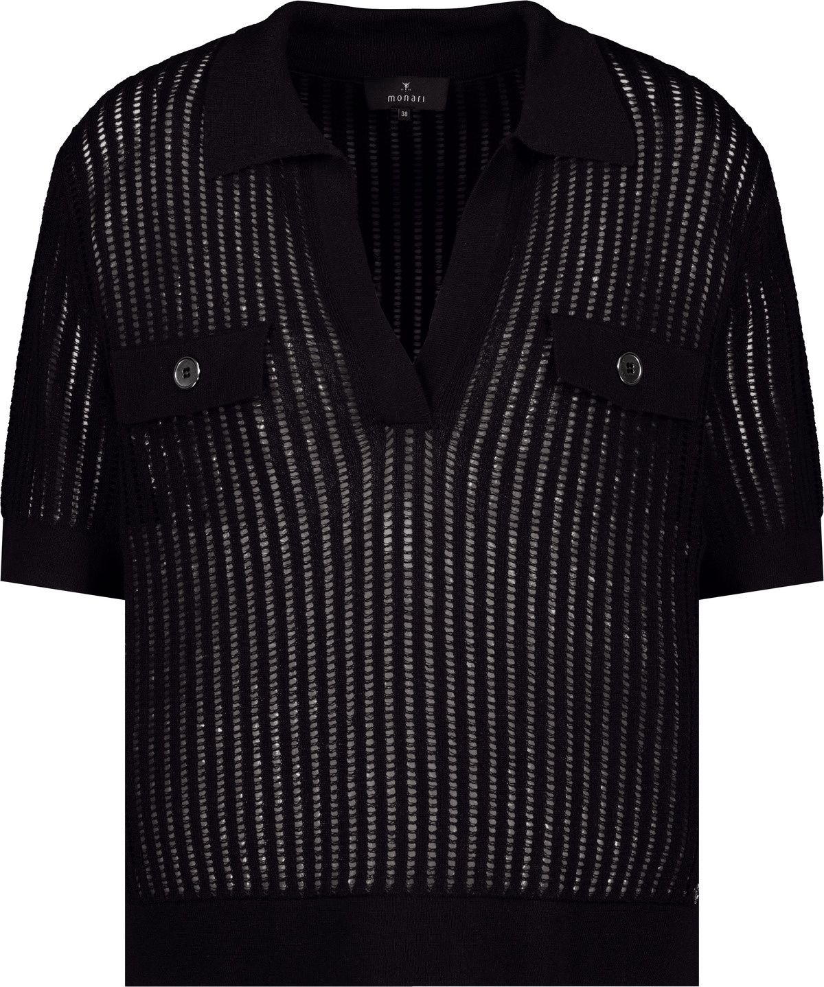 Strick-T-Shirt aus Viskose