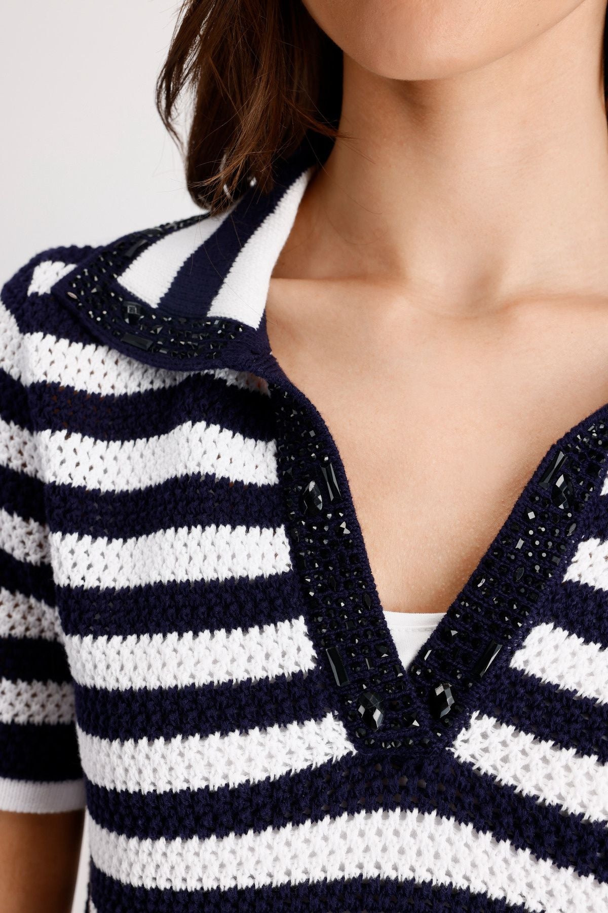 Strickpullover aus Baumwolle
