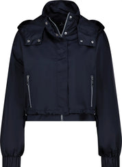 Nylon-Jacke mit Kapuze
