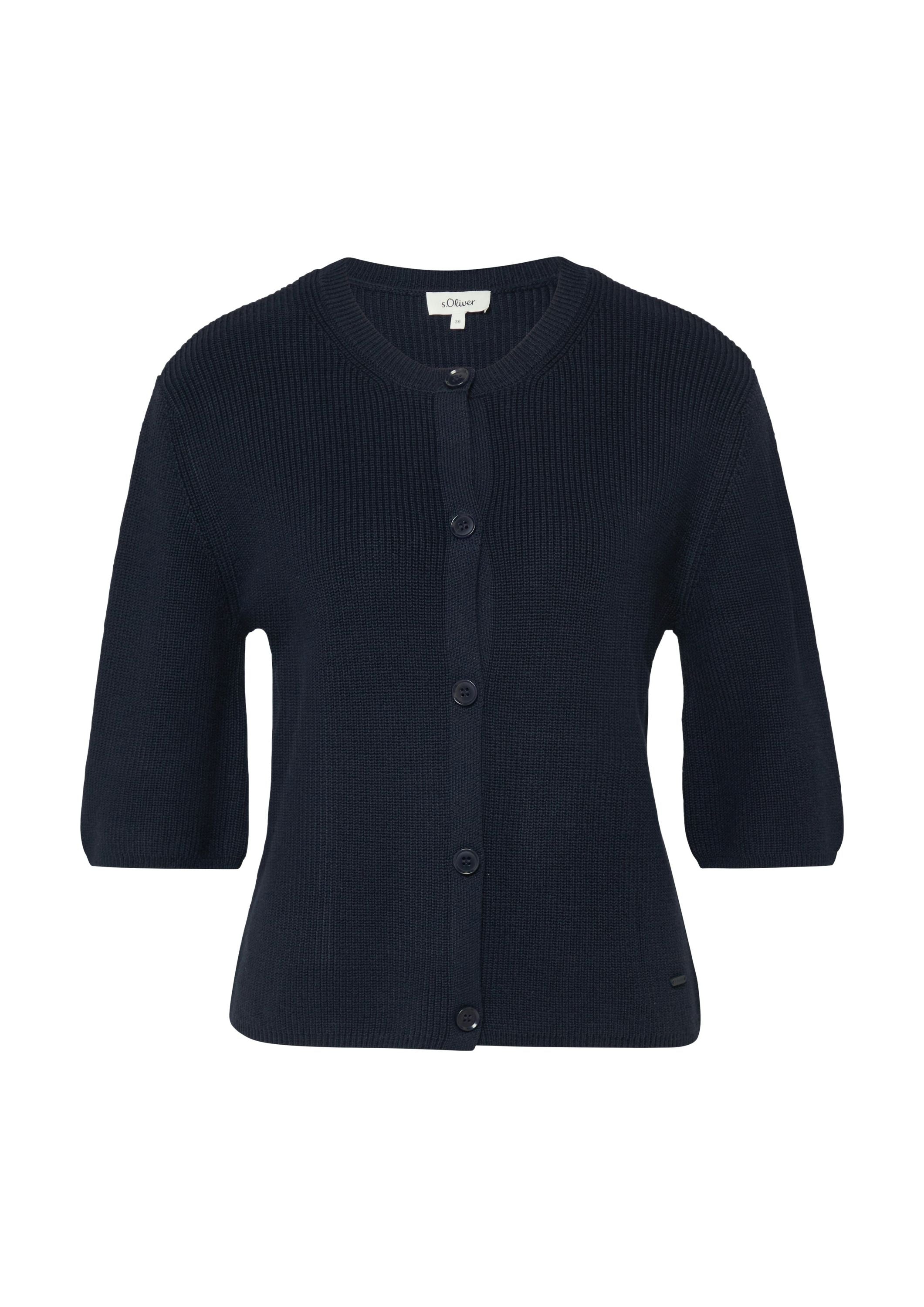 Strickjacke Regular Fit