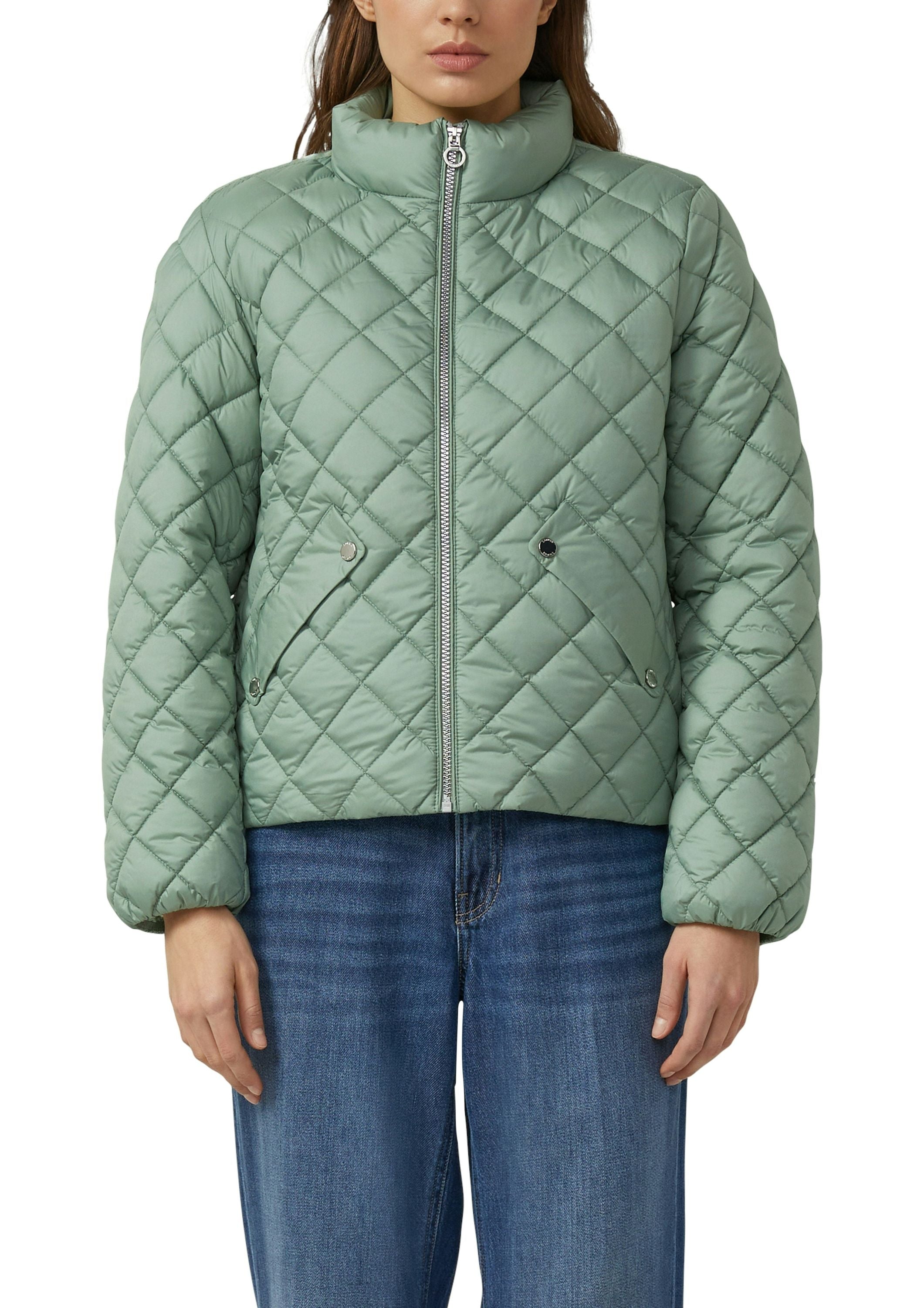 Steppjacke mit Stehkragen