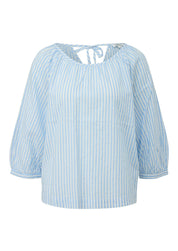 Bluse Relaxed Fit aus Baumwollmix