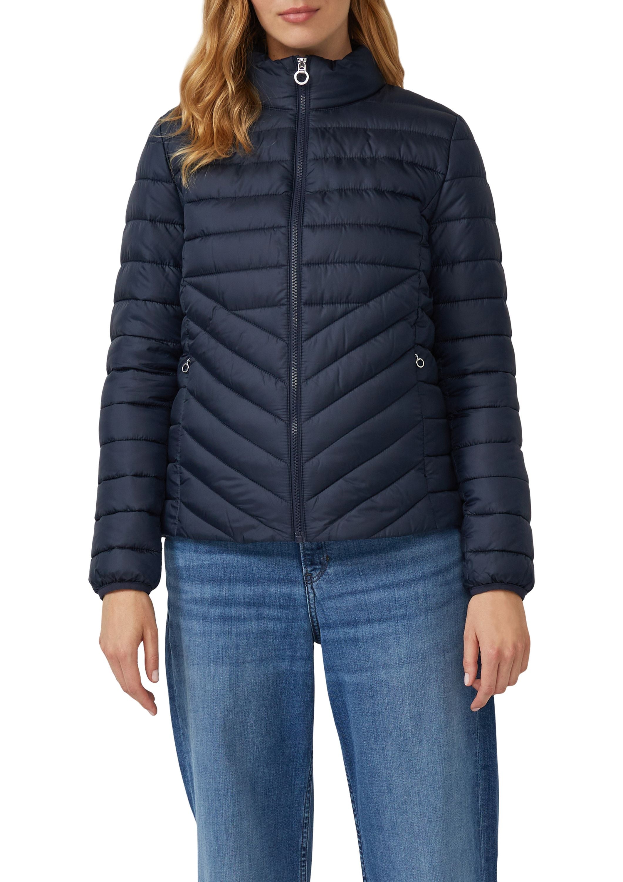 Steppjacke mit Stehkragen