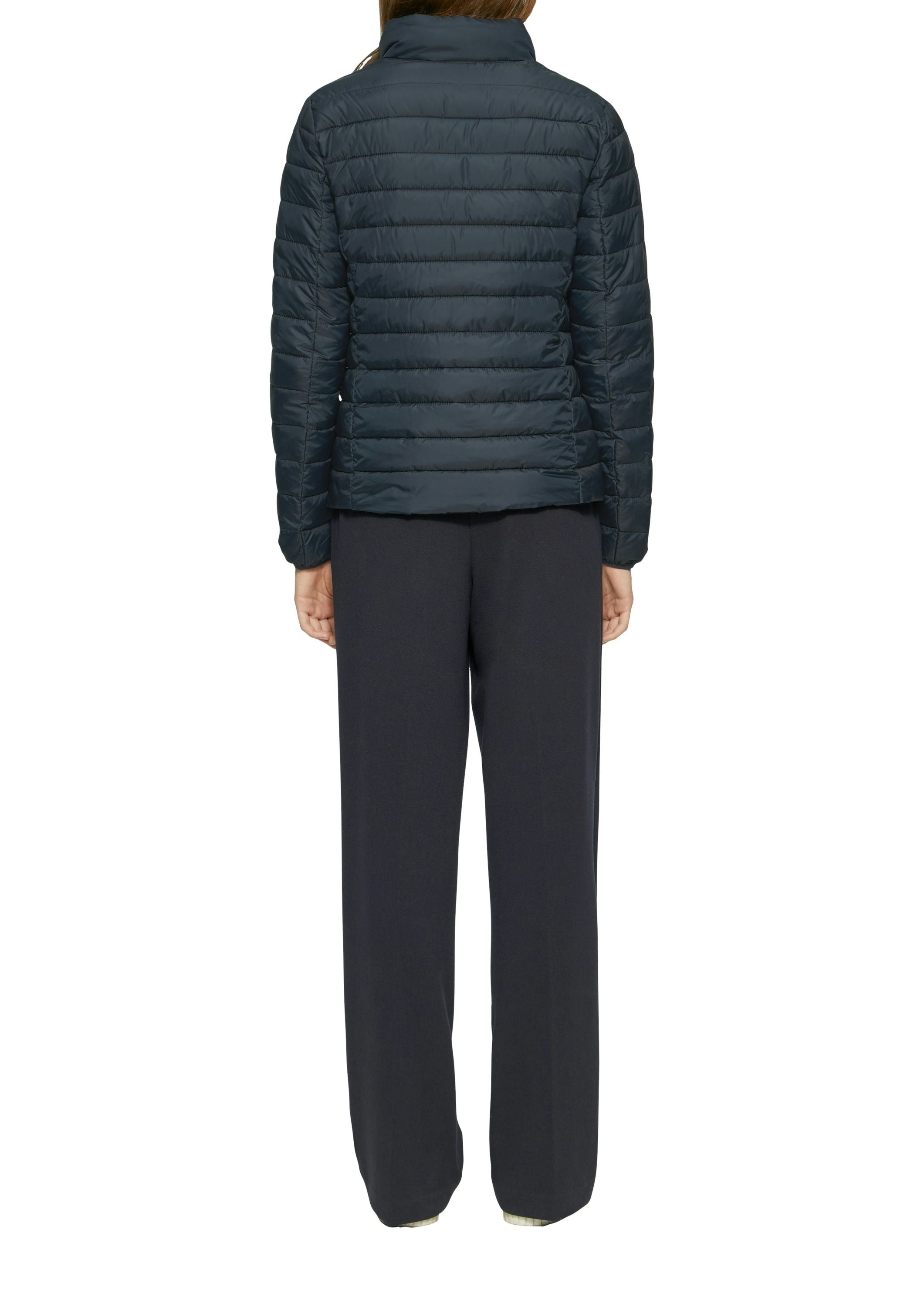 Steppjacke mit Stehkragen