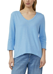 Langarmshirt aus Baumwolle