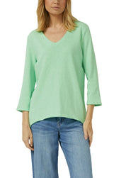 Langarmshirt aus Baumwolle