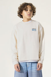 Sweatshirt aus Baumwolle