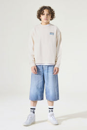 Sweatshirt aus Baumwolle