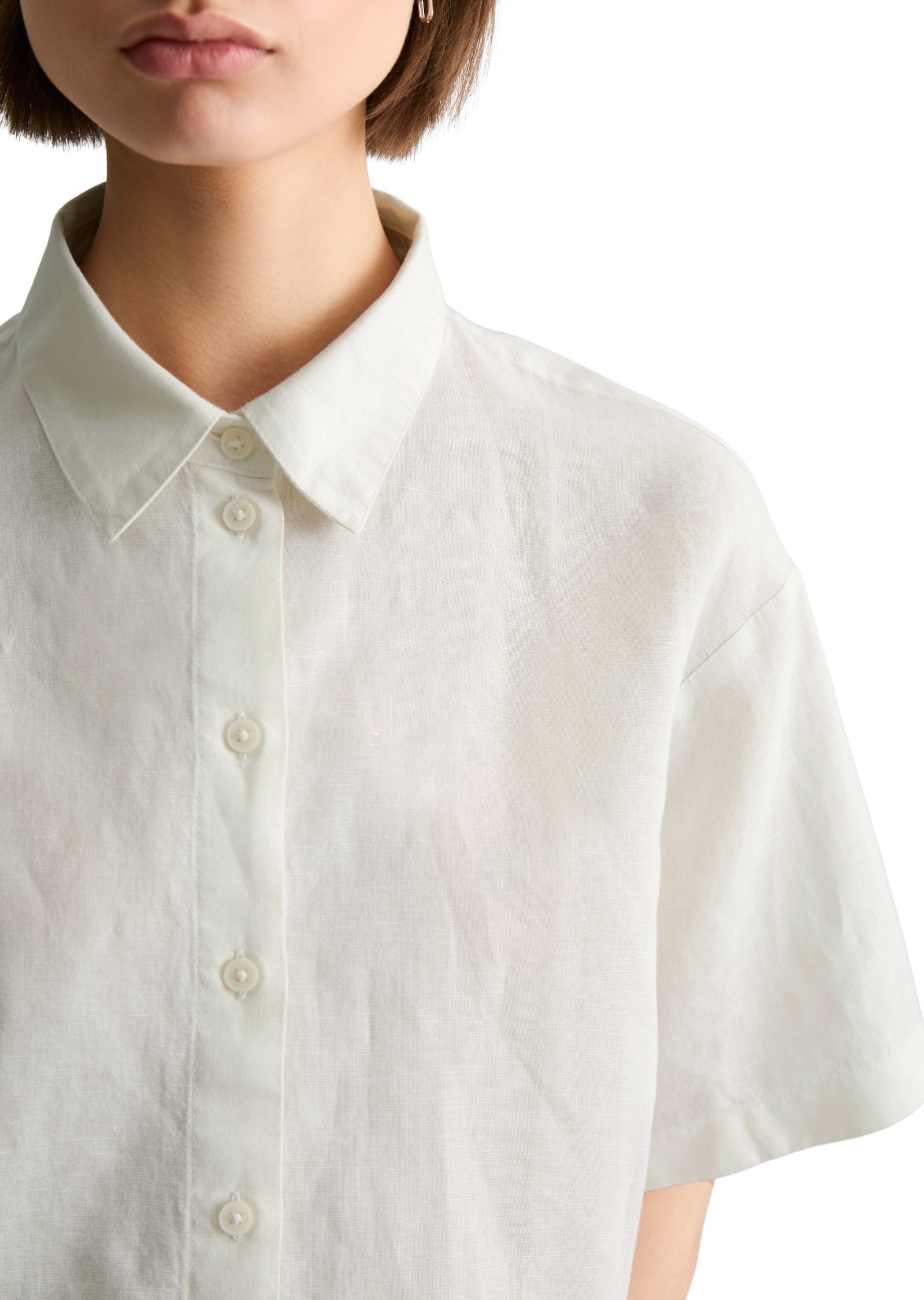 Leinenbluse Relaxed Fit