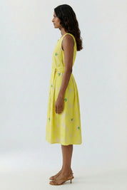 Sommerkleid Midi aus Baumwolle
