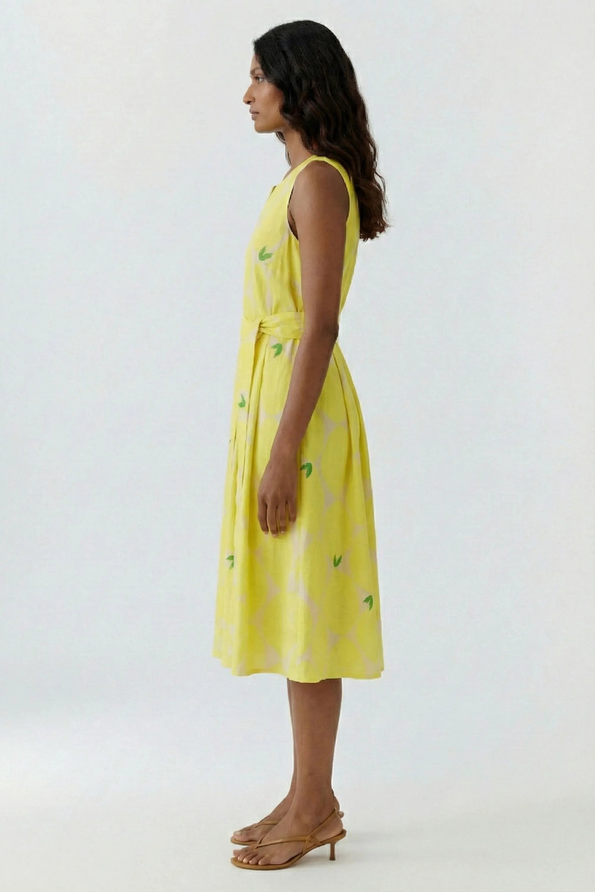 Sommerkleid Midi aus Baumwolle
