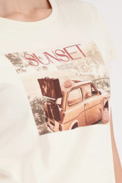 T-Shirt aus Baumwolle