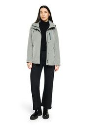 Übergangsjacke mit Kapuze
