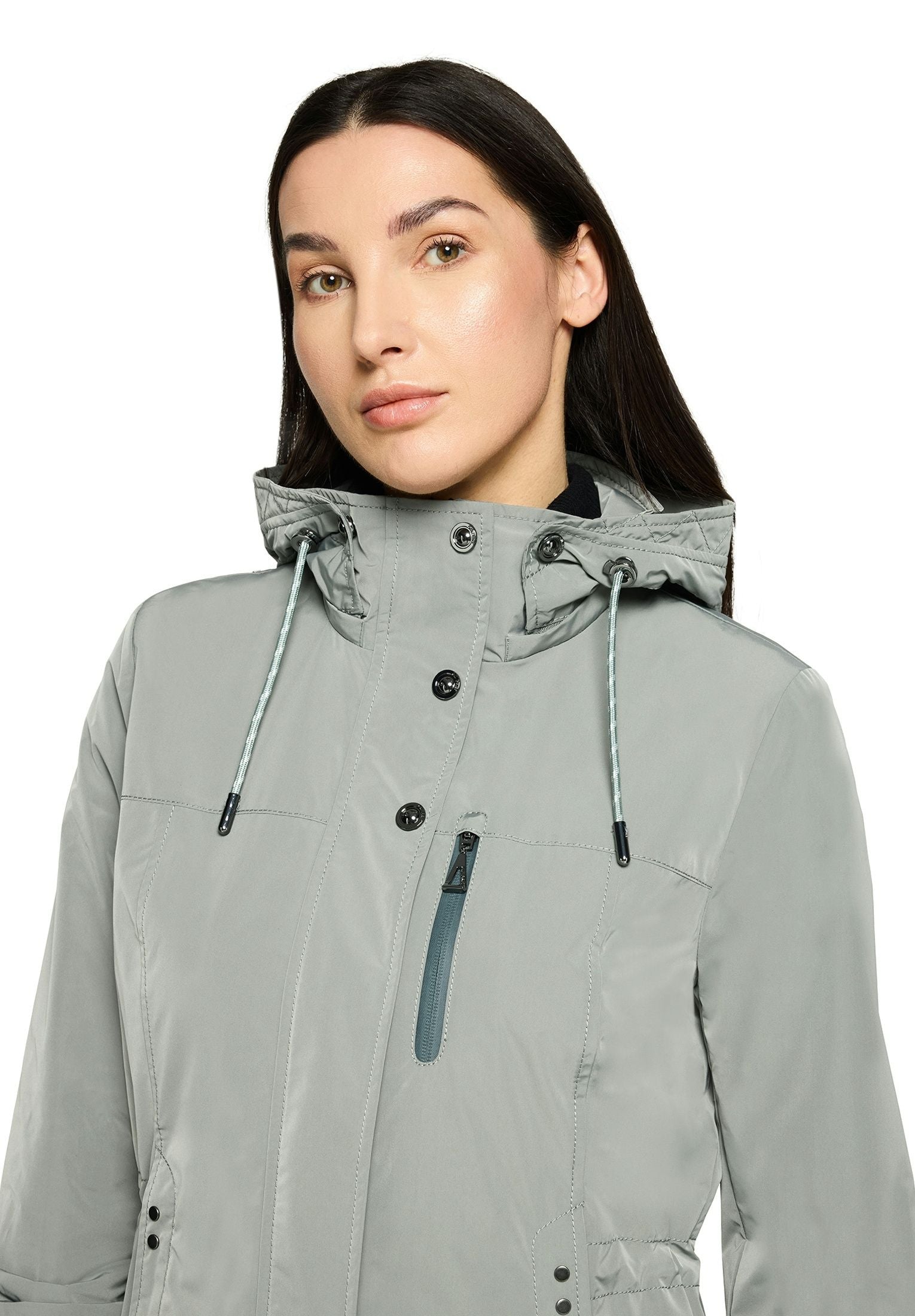 Übergangsjacke mit Kapuze