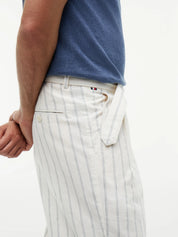 Leinenhose Loose Fit